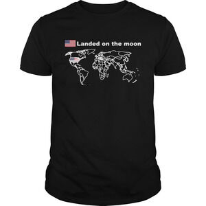 Usa Landed On The Moon Shirt